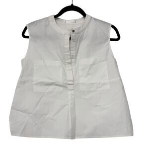 Atea Oceanie Sleeveless Top Womens 34 US Small Minimalist Designer Quiet Luxury